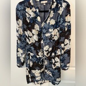 Lila Rose Tie Waist Floral Dress